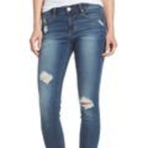 Articles of Society (AOS) skinny distressed jeans